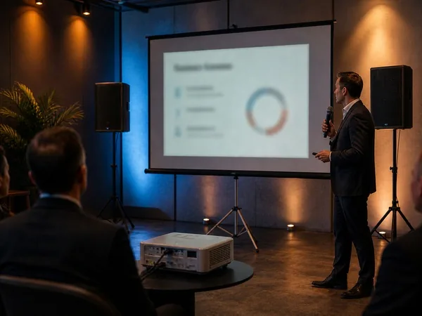 Aluguel de projetor e equipamentos audiovisuais para eventos em Campinas